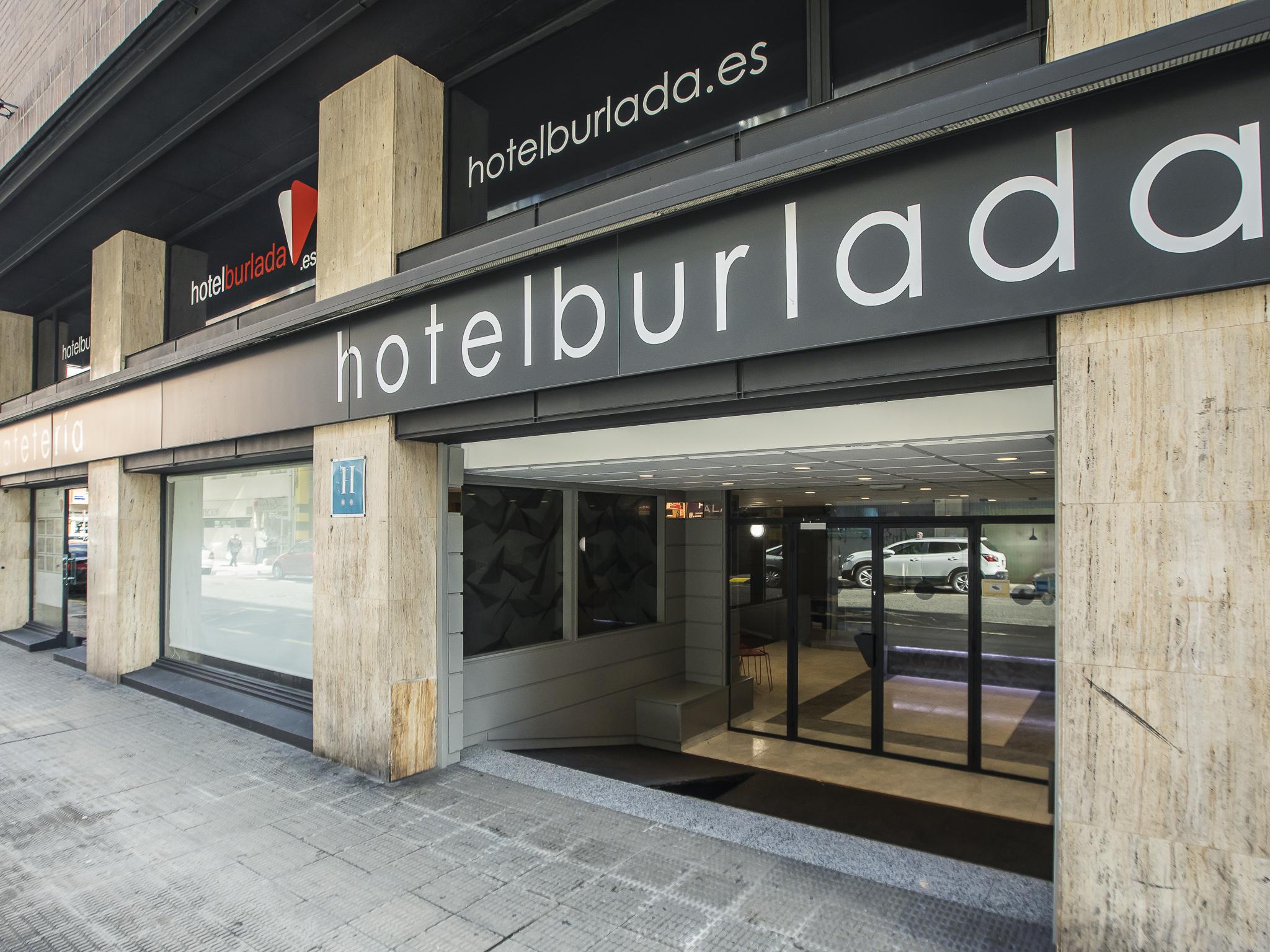 Hotel Burlada Eksteriør bilde