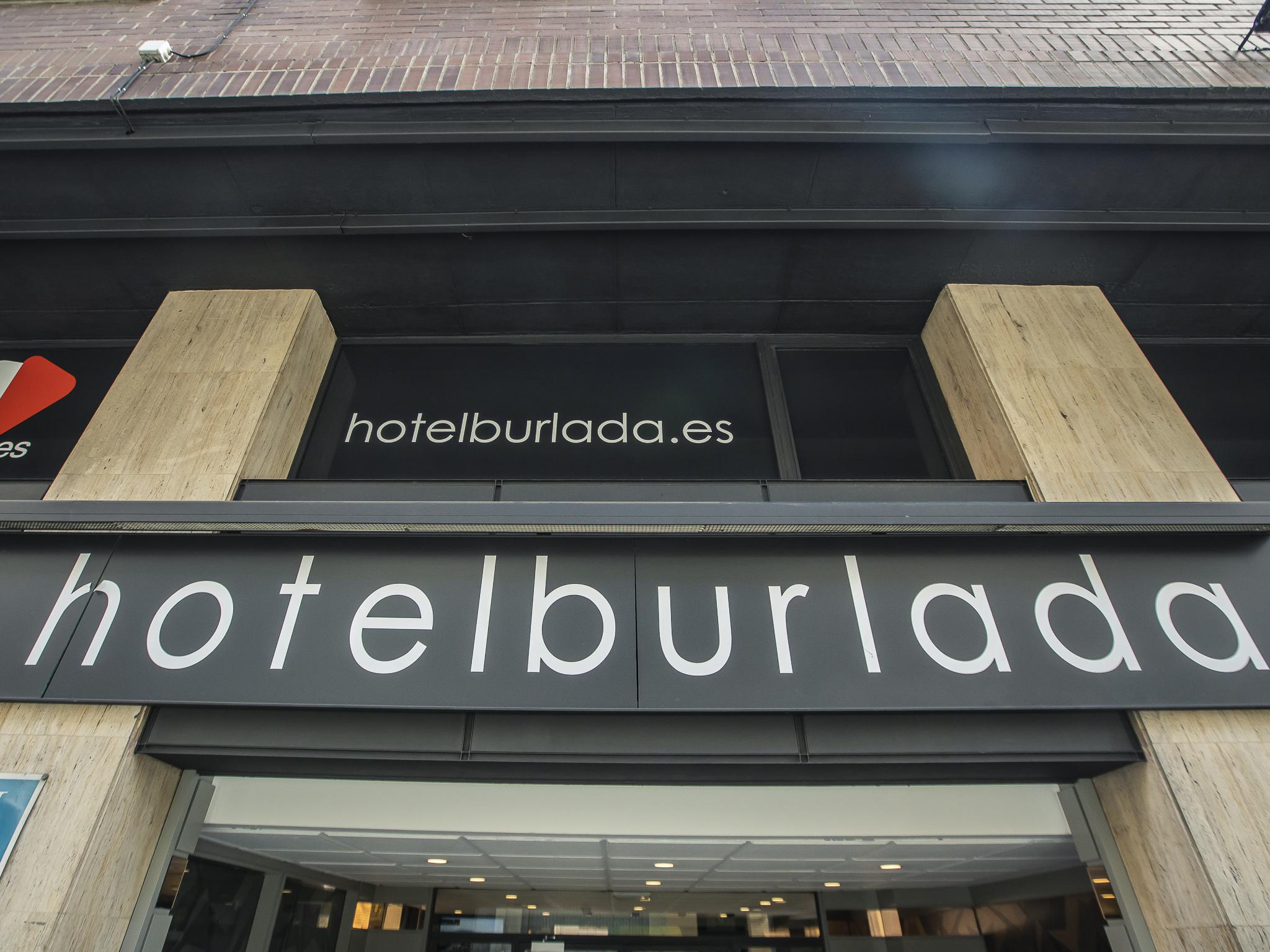 Hotel Burlada Eksteriør bilde